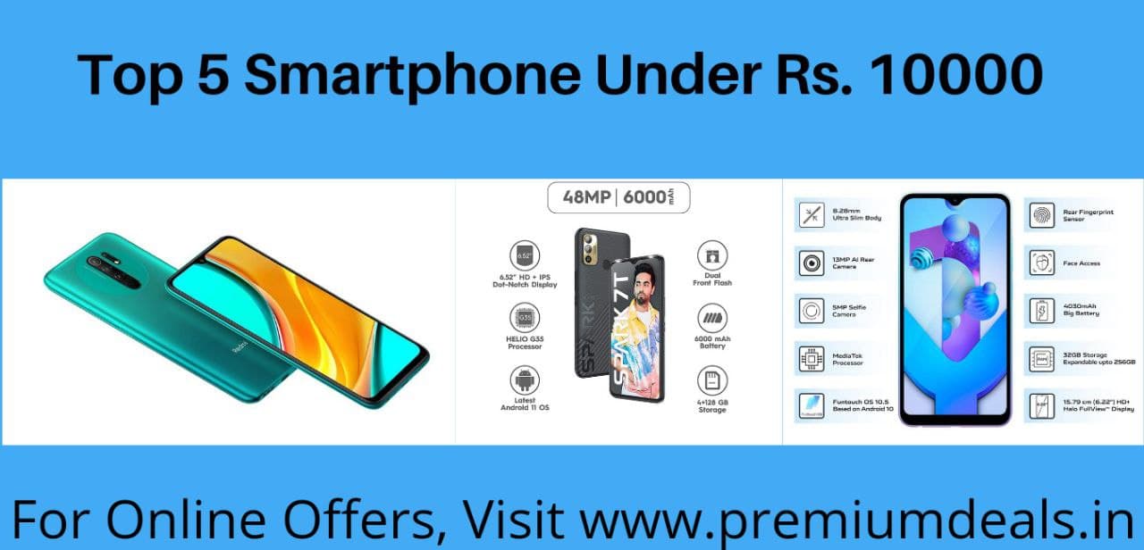 Best Smartphone Under 10000 in India