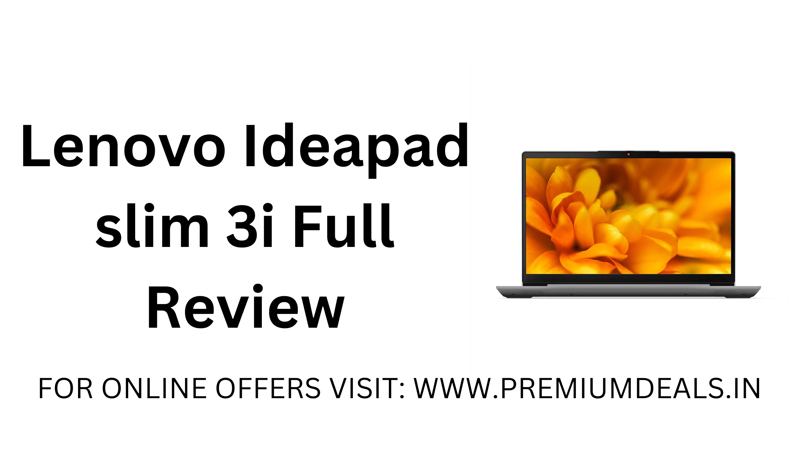 Lenovo Ideapad slim 3i Full Review