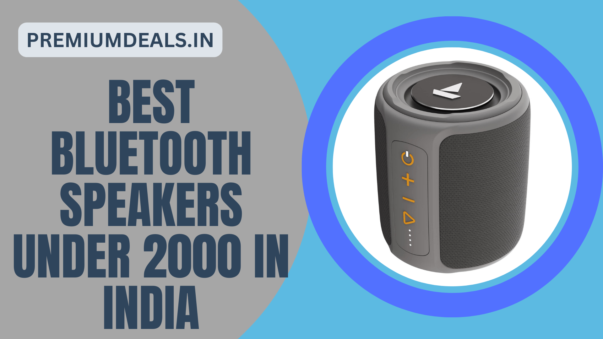 Best Bluetooth Speakers Under 2000 in India